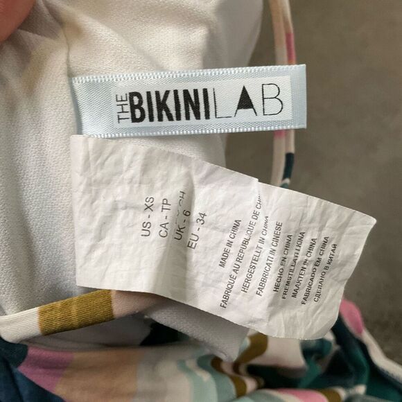 Bikini Lab Paint One Piece Swimsuit - Picture 3 of 3